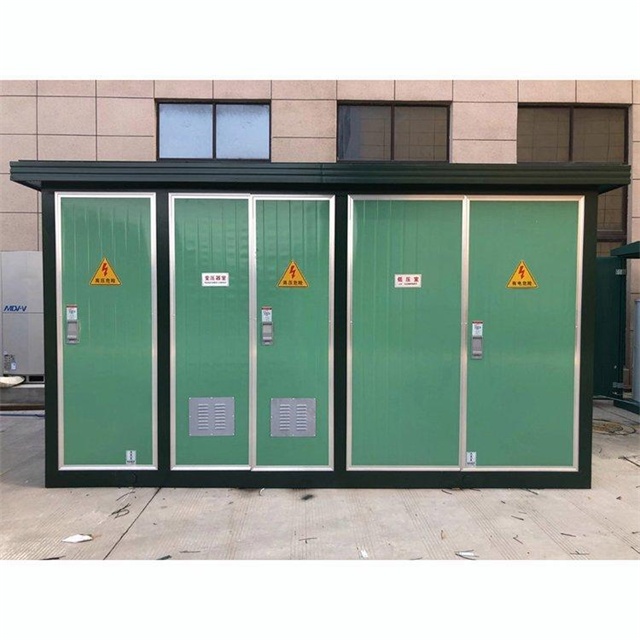 平川1600KVA欧式箱式变压器